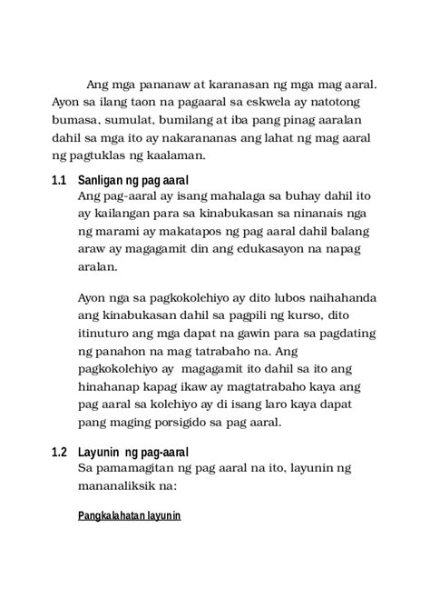 PAGLALAHO: Tagalog.